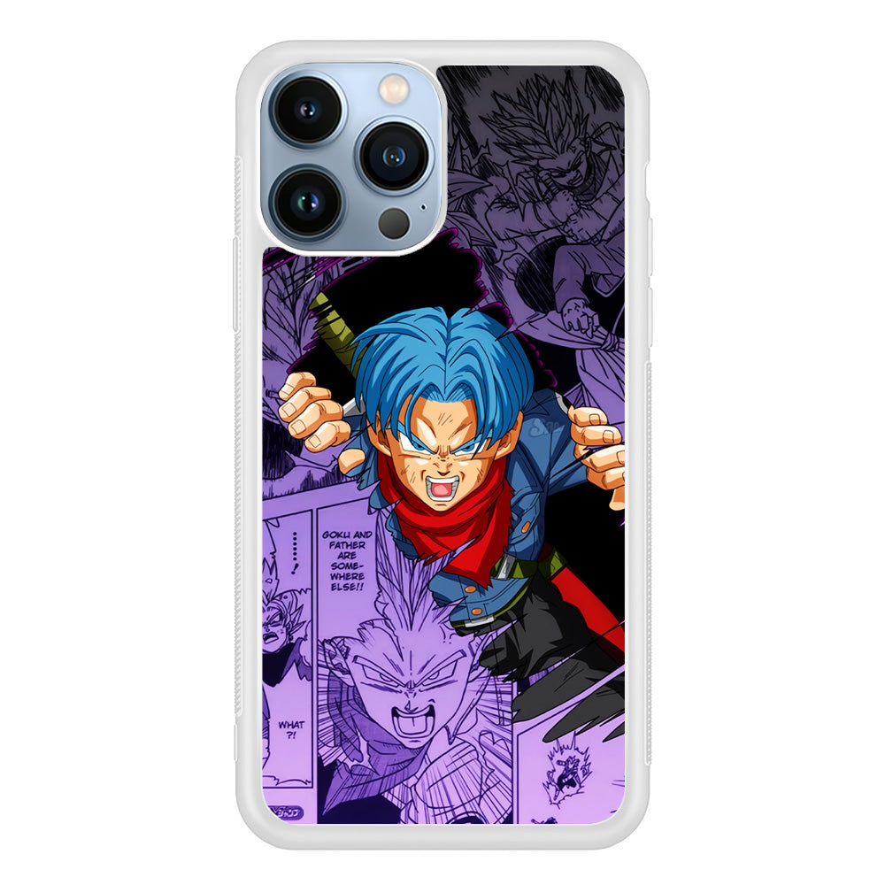 Trunks Dragonball Character iPhone 15 Pro Max Case