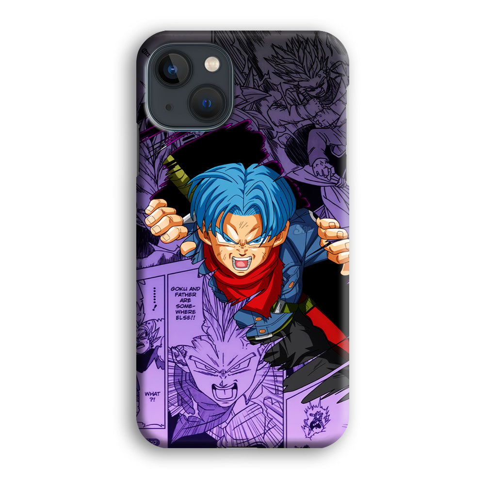 Trunks Dragonball Character iPhone 14 Plus Case