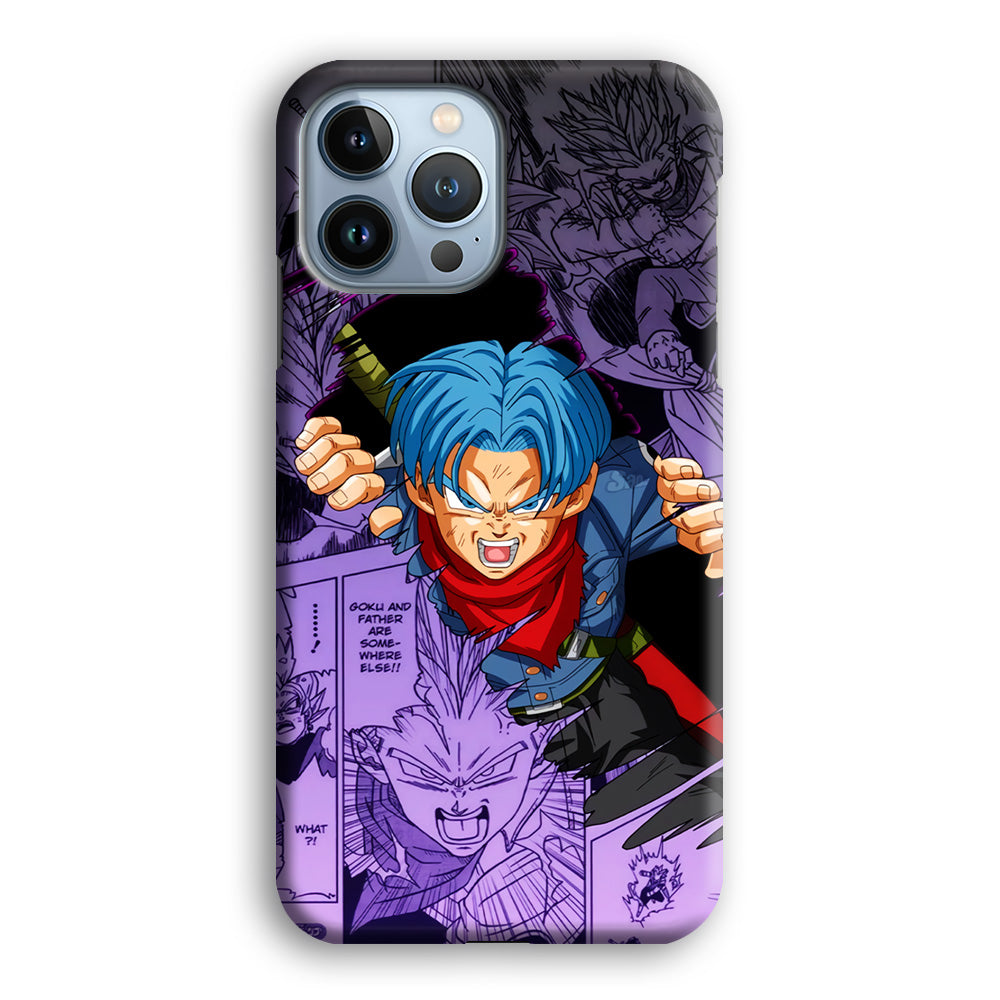 Trunks Dragonball Character iPhone 14 Pro Max Case