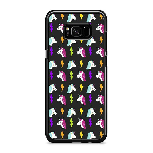 Unicorn Flash Grey Samsung Galaxy S8 Case
