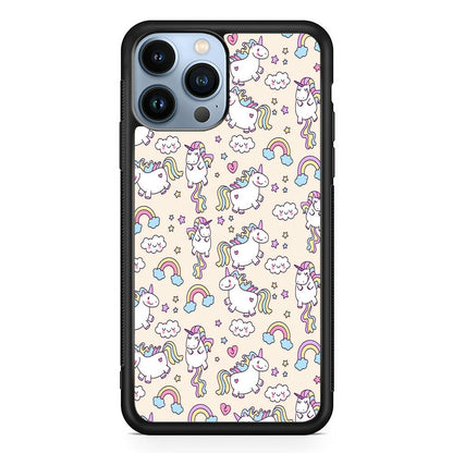 Unicorn Rainbow iPhone 15 Pro Case