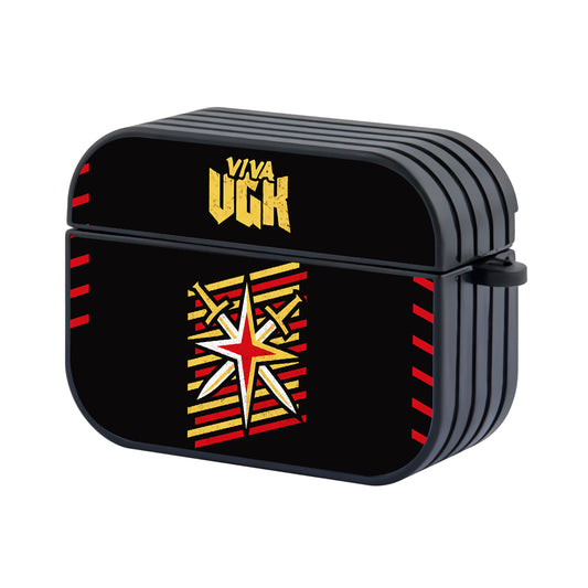 Vegas Golden Knight Viva VGK Hard Plastic Case Cover For Apple Airpods Pro - Ezzystore