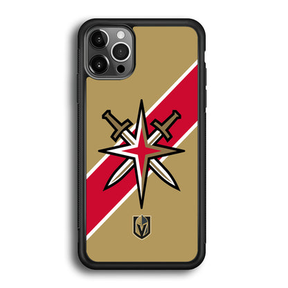 Vegas Golden Knights Red Stripe iPhone 12 Pro Max Case