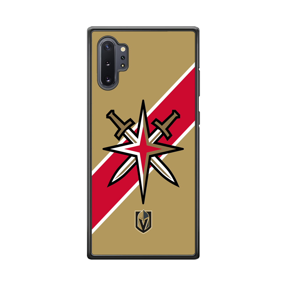 Vegas Golden Knights Red Stripe Samsung Galaxy Note 10 Plus Case
