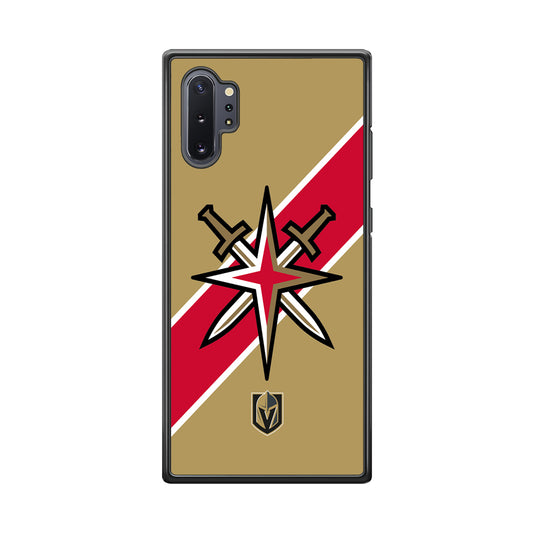 Vegas Golden Knights Red Stripe Samsung Galaxy Note 10 Plus Case