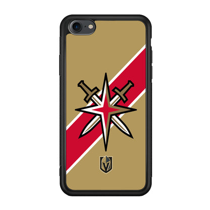 Vegas Golden Knights Red Stripe iPhone 8 Case