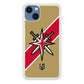 Vegas Golden Knights Red Stripe  iPhone 15 Case