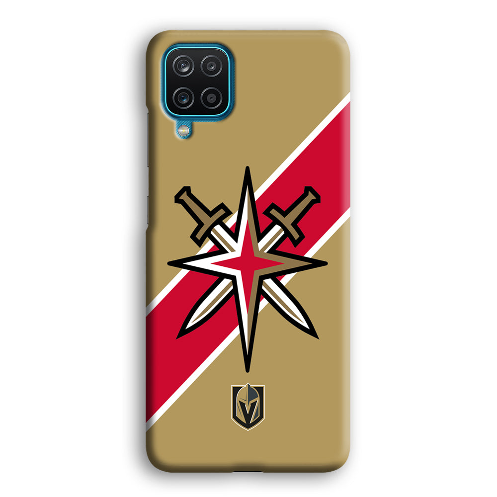 Vegas Golden Knights Red Stripe Samsung Galaxy A12 Case