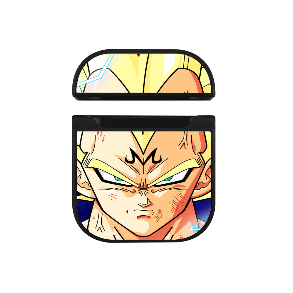 Vegeta Angry Face Hard Plastic Case Cover For Apple Airpods