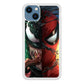 Venom Spiderman Half Face iPhone 14 Case