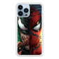 Venom Spiderman Half Face iPhone 14 Pro Max Case