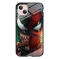 Venom Spiderman Half Face iPhone 15 Plus Case