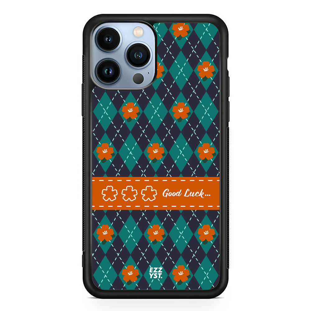 Vertical Square Patern Magic of Orange Flowers Magsafe iPhone Case