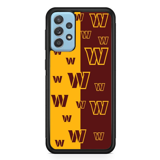Washington Commanders Two Side Colours Samsung Galaxy A72 Case