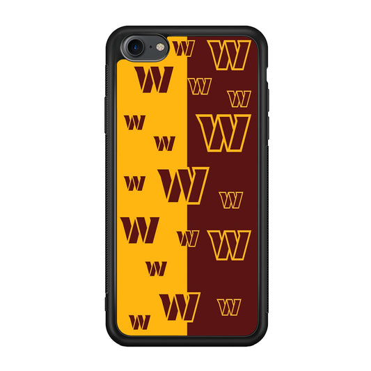 Washington Commanders Two Side Colours iPhone 8 Case
