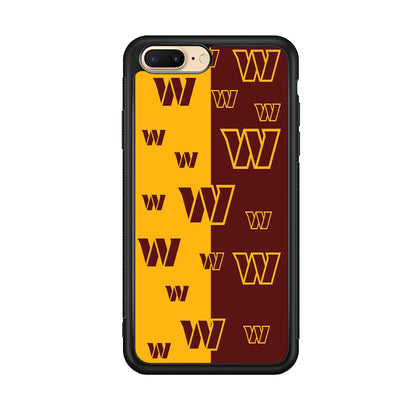 Washington Commanders Two Side Colours iPhone 7 Plus Case