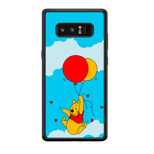 Winnie The Pooh Fly With The Balloons Samsung Galaxy Note 8 Case