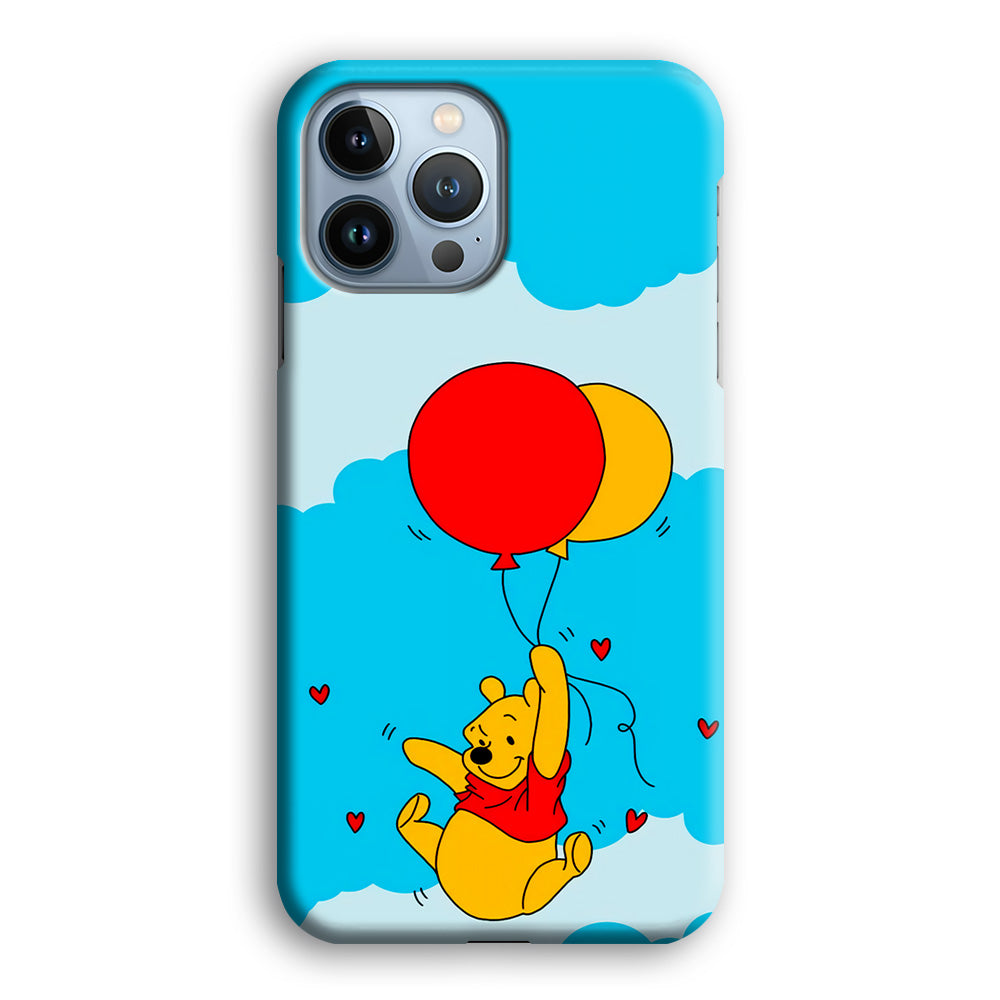 Winnie The Pooh Fly With The Balloons iPhone 15 Pro Max Case