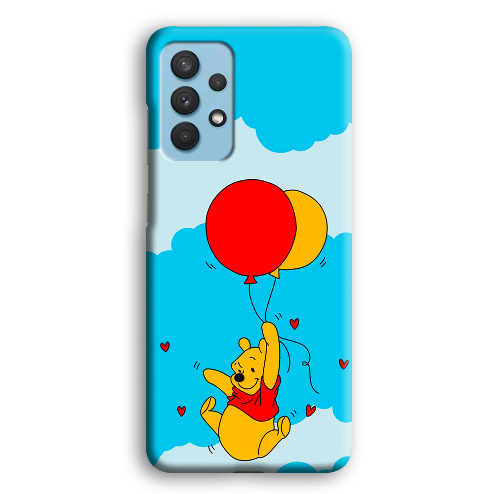 Winnie The Pooh Fly With The Balloons Samsung Galaxy A32 Case