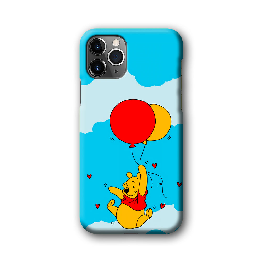 Winnie The Pooh Fly With The Balloons iPhone 11 Pro Case
