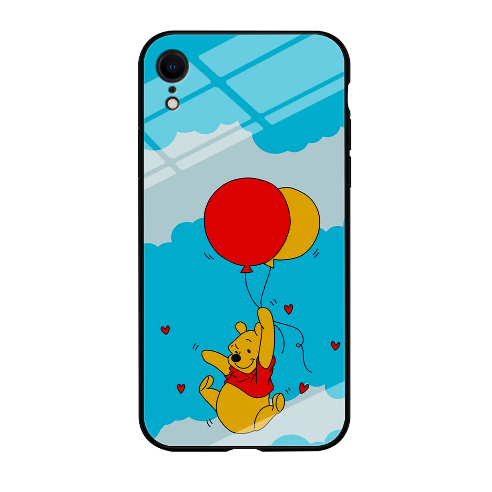 Winnie The Pooh Fly With The Balloons iPhone XR Case
