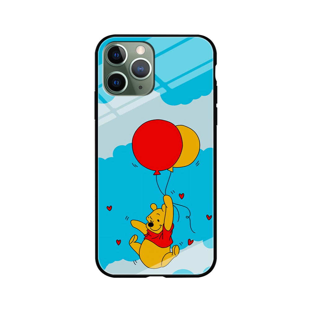 Winnie The Pooh Fly With The Balloons iPhone 11 Pro Max Case
