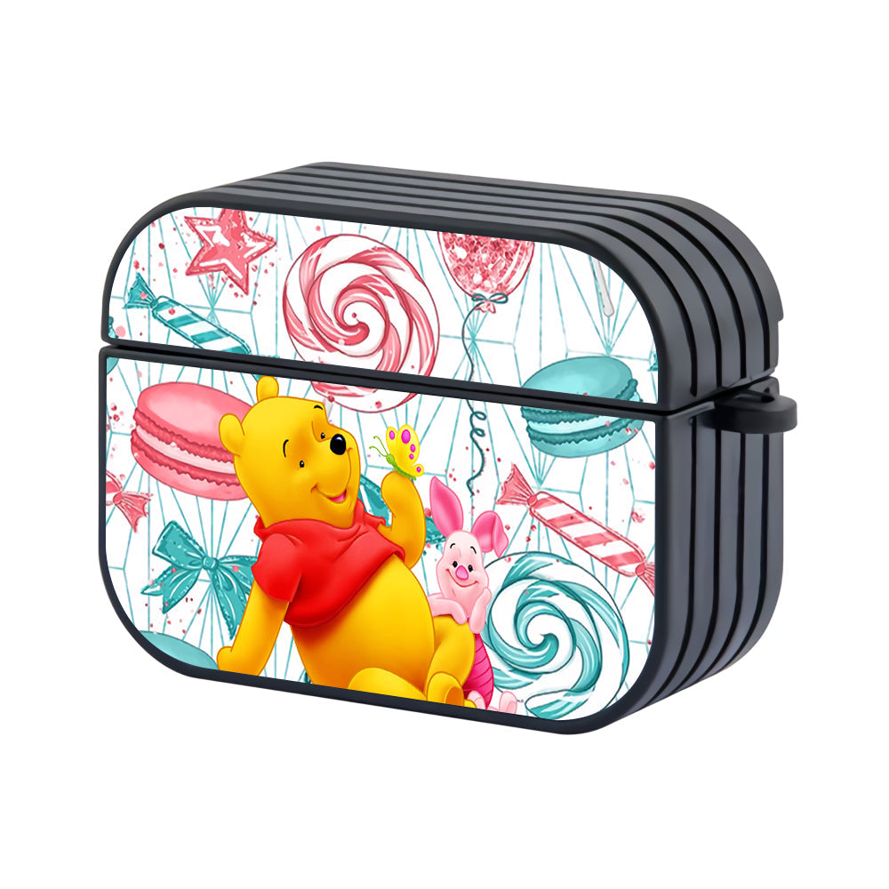 Winnie The Pooh Piglet Aesthetic Hard Plastic Case Cover For Apple Airpods Pro 3 - Ezzystore