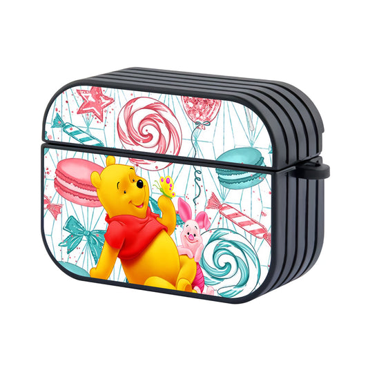 Winnie The Pooh Piglet Aesthetic Hard Plastic Case Cover For Apple Airpods Pro 3 - Ezzystore