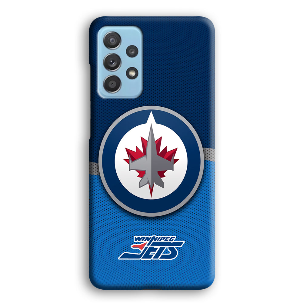 Winnipeg Jets Team Logo Samsung Galaxy A72 Case