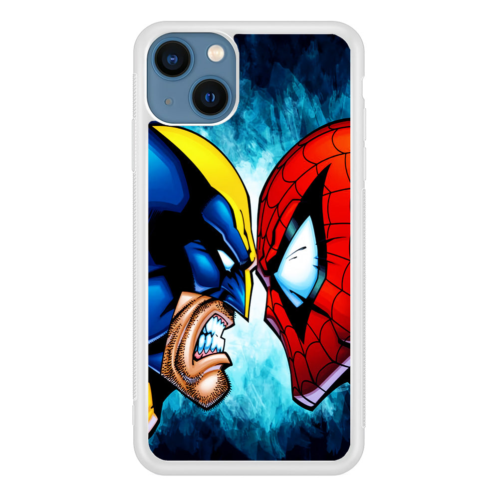 Wolverine X Spiderman iPhone 15 Case