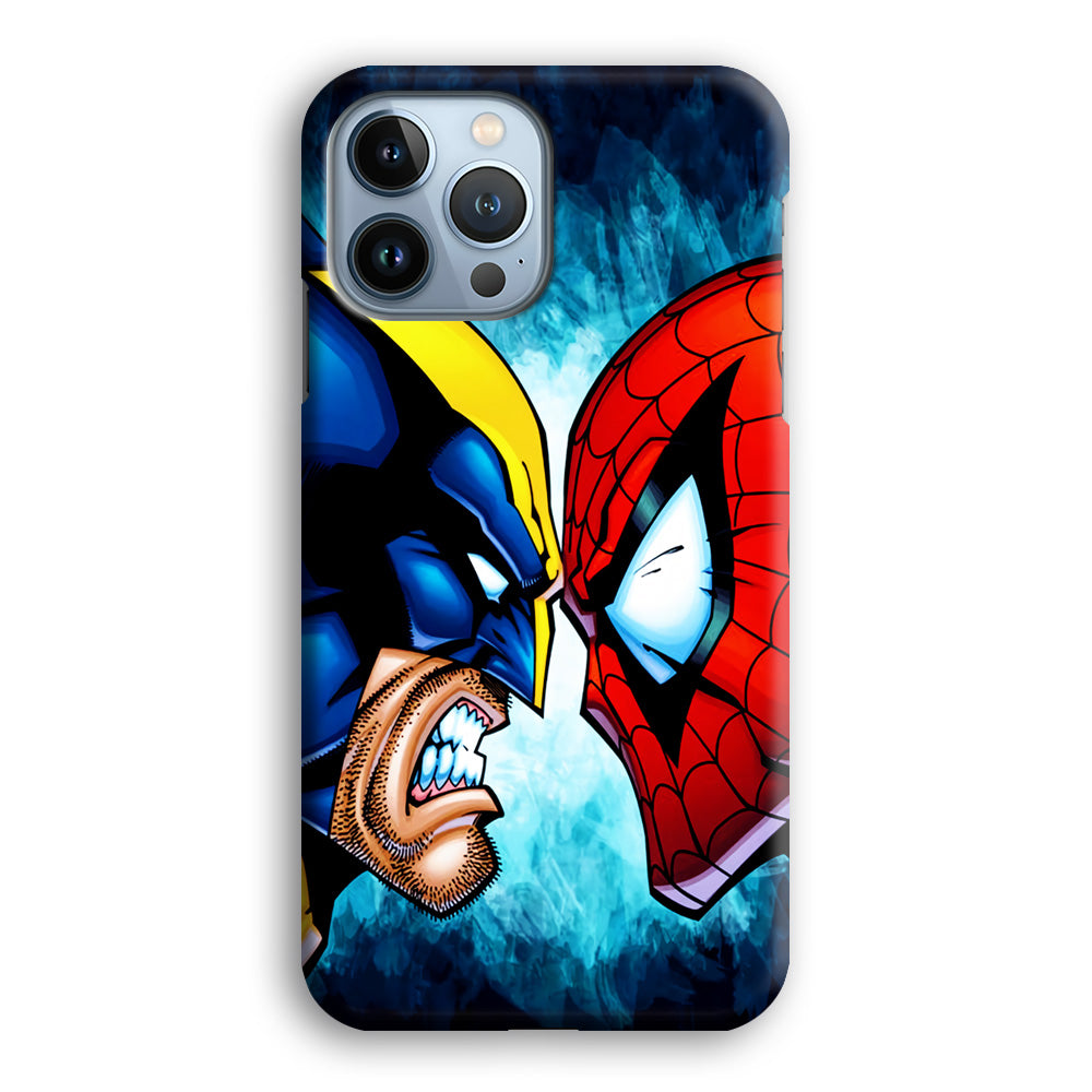 Wolverine X Spiderman iPhone 14 Pro Max Case
