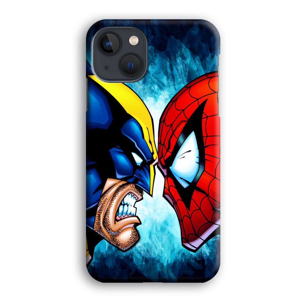 Wolverine X Spiderman iPhone 14 Case