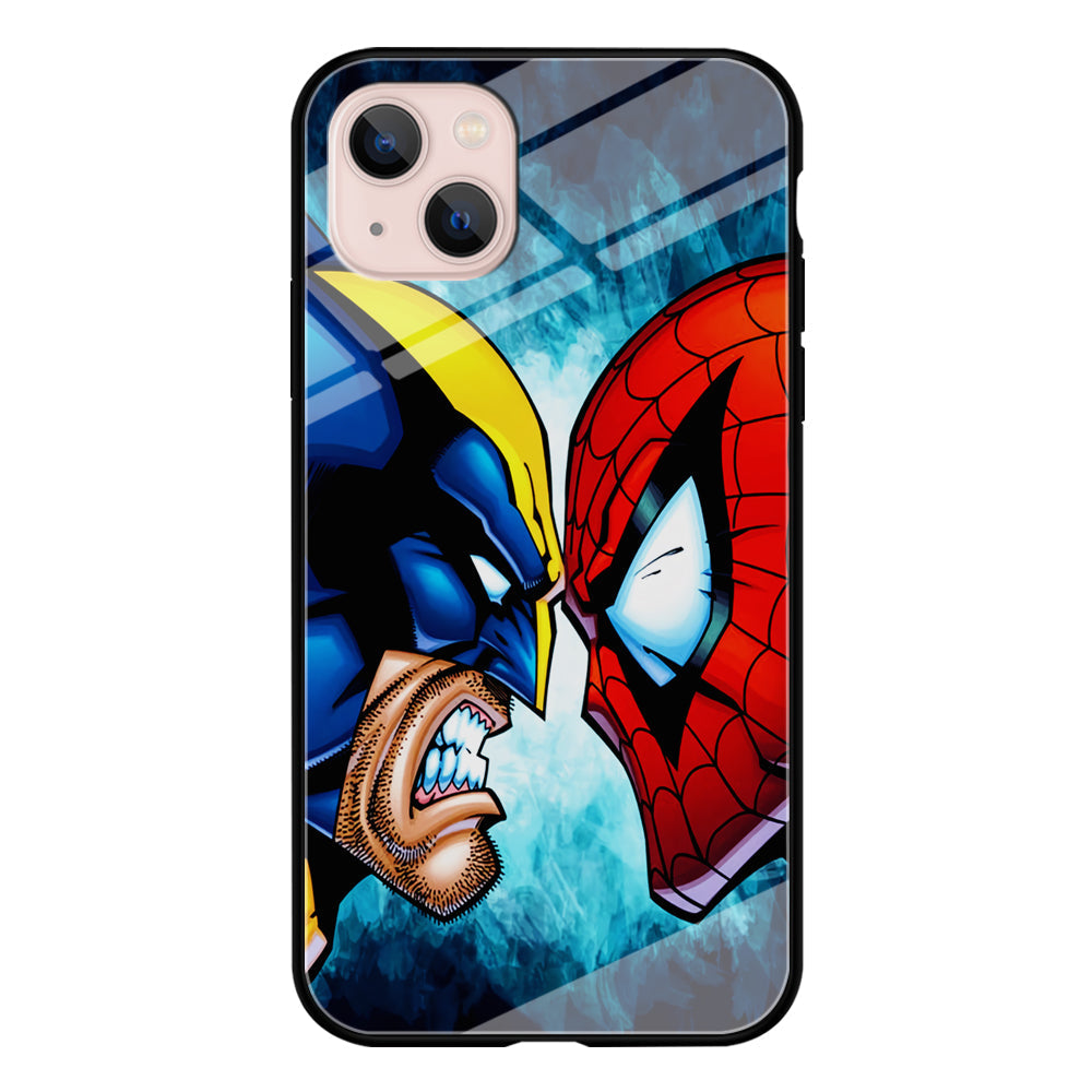 Wolverine X Spiderman iPhone 15 Case