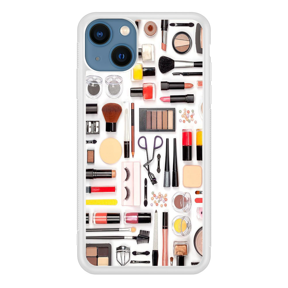 Woman Make Up Full Set iPhone 15 Case