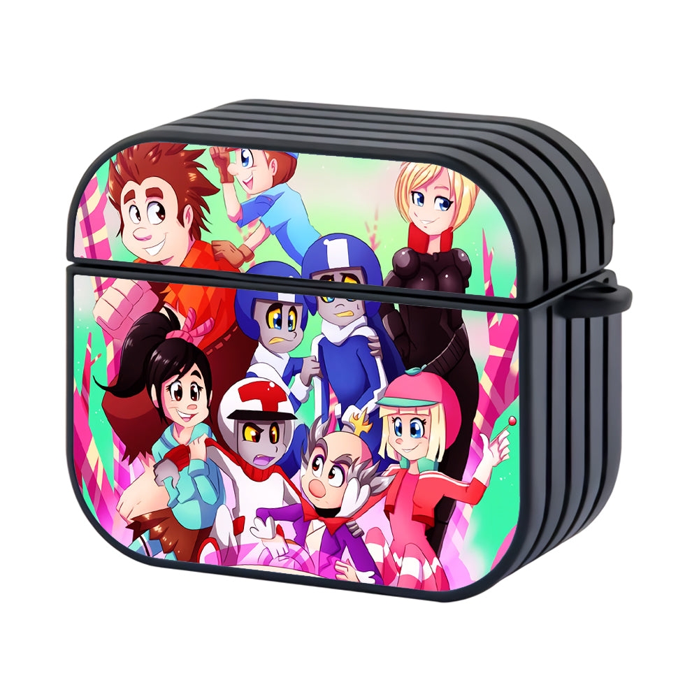 Wreck It Ralph All Character Hard Plastic Case Cover For Apple Airpods 3 - Ezzystore