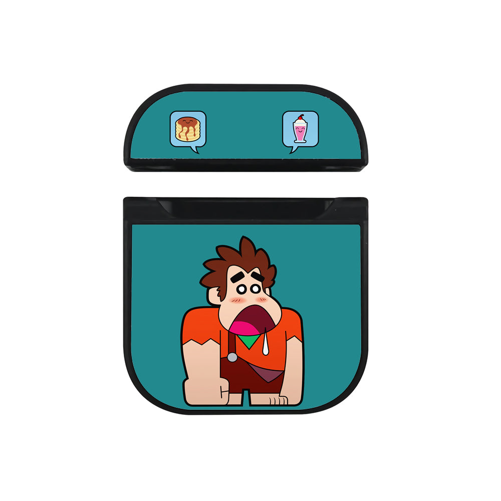 Wreck It Ralph Feeling Hungry Hard Plastic Case Cover For Apple Airpods
