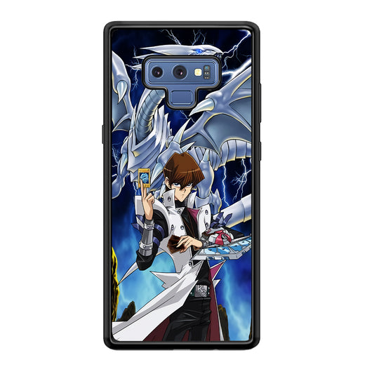 Yu Gi Oh Seto kaiba With Blue Eyes White Dragon Samsung Galaxy Note 9 Case