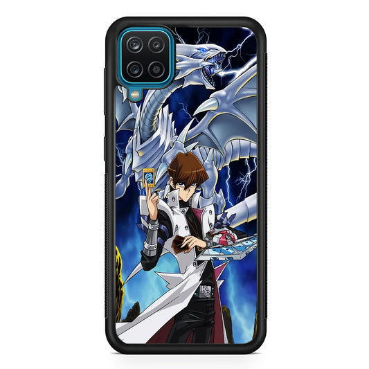 Yu Gi Oh Seto kaiba With Blue Eyes White Dragon Samsung Galaxy A12 Case