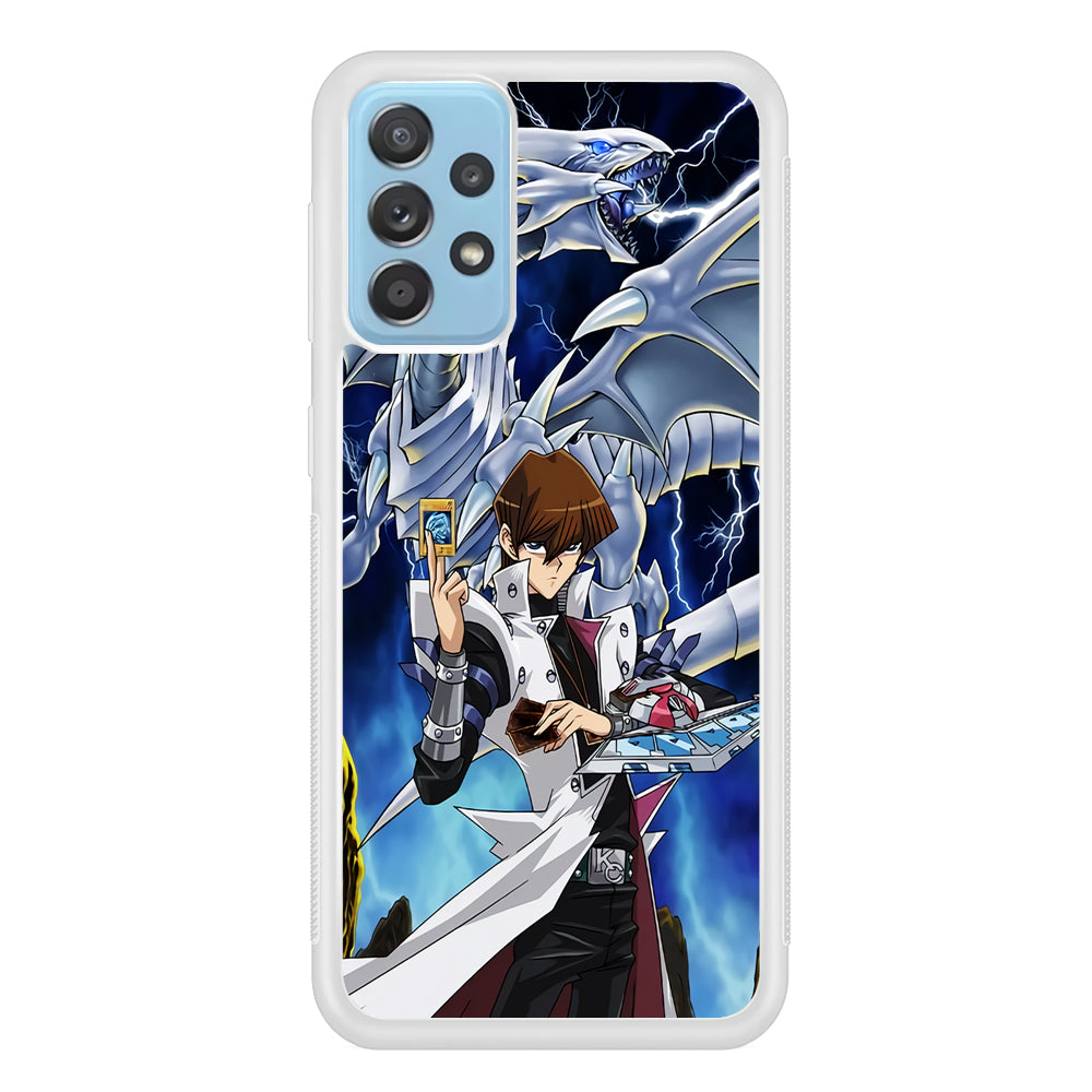 Yu Gi Oh Seto kaiba With Blue Eyes White Dragon Samsung Galaxy A52 Case