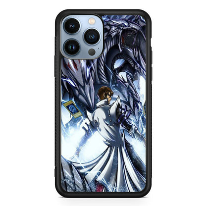 Yu Gi Oh Seto Kaiba Blue Eyes iPhone 15 Pro Max Case