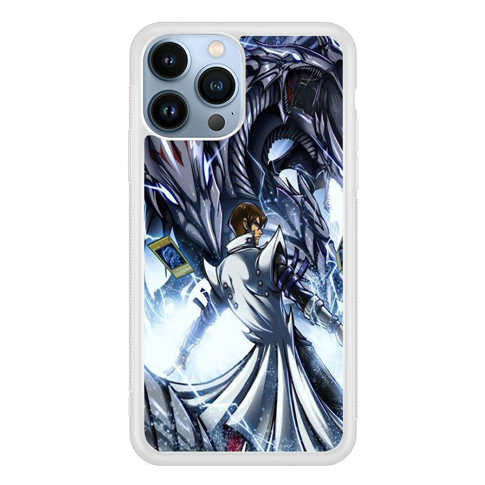 Yu Gi Oh Seto Kaiba Blue Eyes iPhone 15 Pro Max Case
