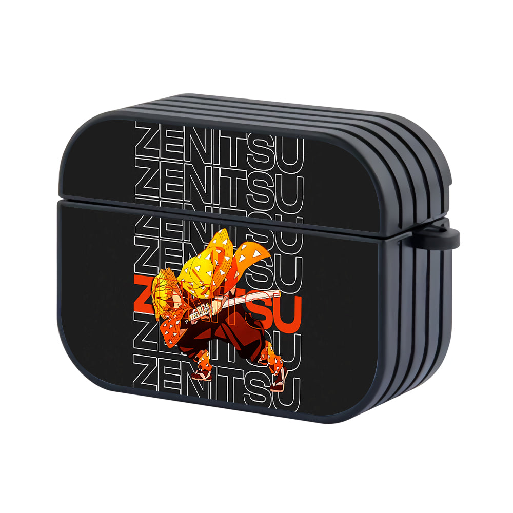 Zenitsu Agatsuma Breath Of Thunder Hard Plastic Case Cover For Apple Airpods Pro - Ezzystore