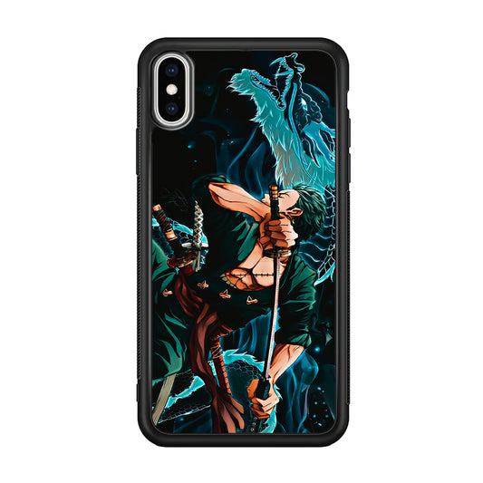 Zoro Sword Power iPhone X Case