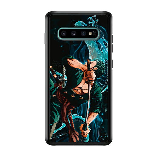 Zoro Sword Power Samsung Galaxy S10 Case