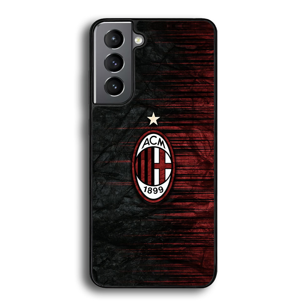 AC Milan Abstract Pattern Samsung Galaxy S21 Case - Ezzystore