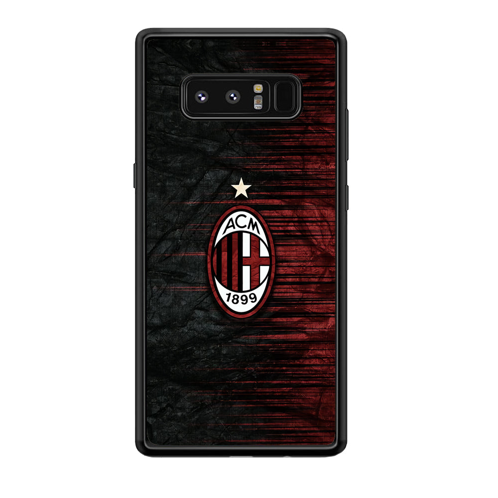 AC Milan Abstract Pattern Samsung Galaxy Note 8 Case
