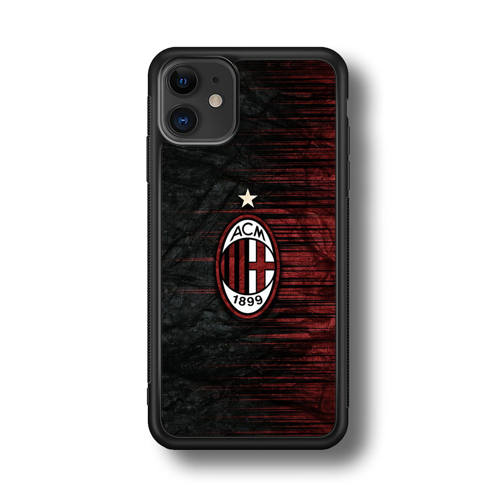 AC Milan Abstract Pattern iPhone 11 Case