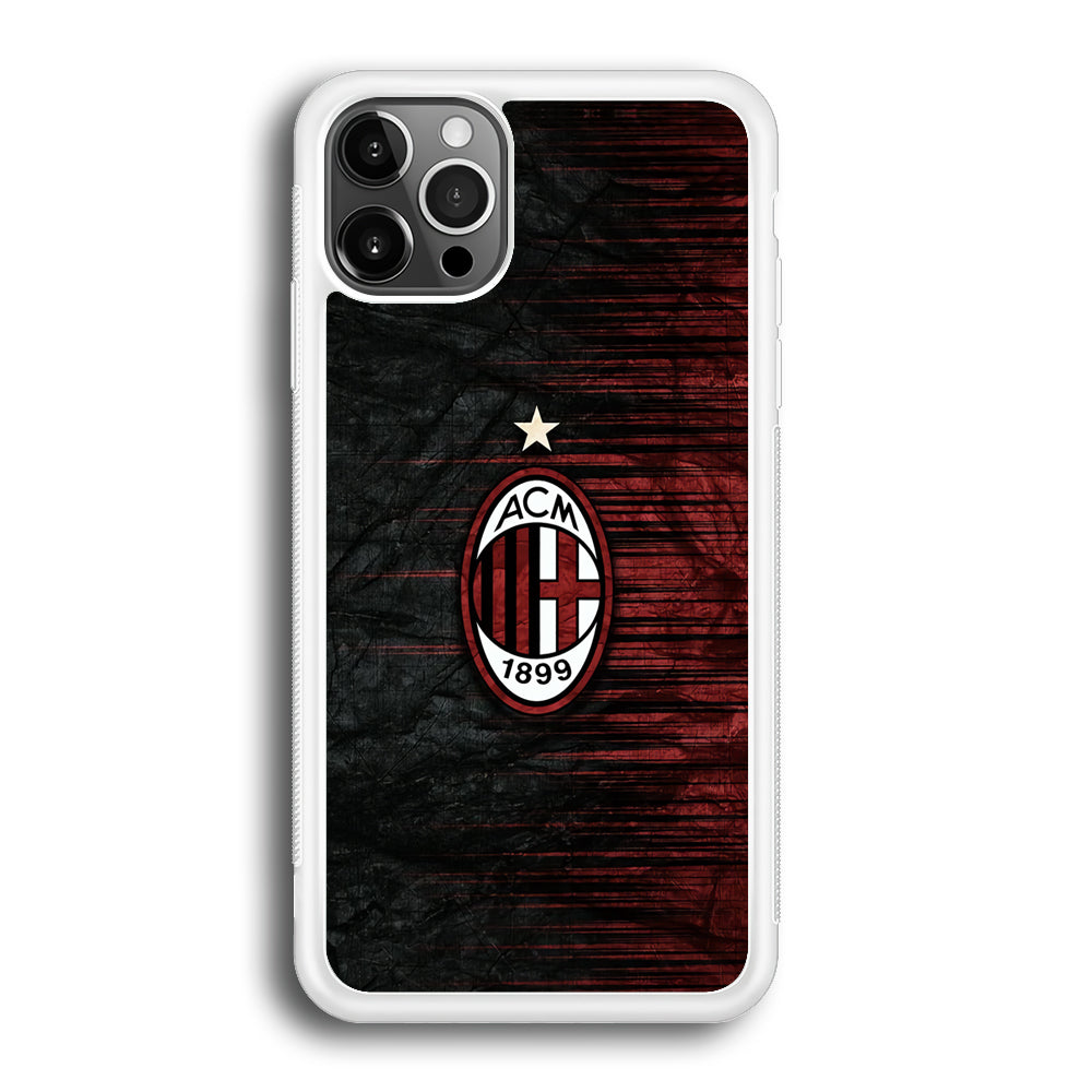AC Milan Abstract Pattern iPhone 12 Pro Max Case