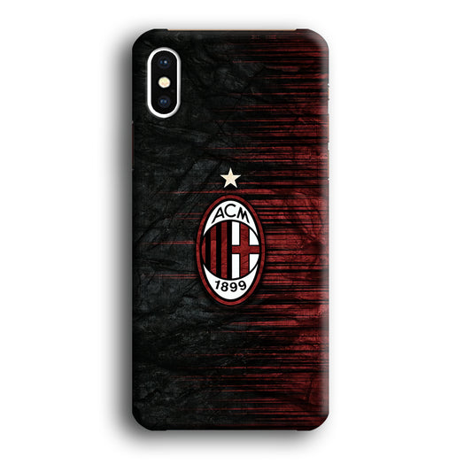 AC Milan Abstract Pattern iPhone X Case