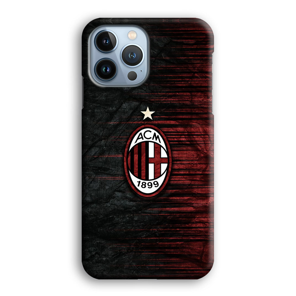 AC Milan Abstract Pattern iPhone 13 Pro Max Case